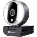 Sandberg Streamer USB Webcam Pro, stříbrná_1988867667