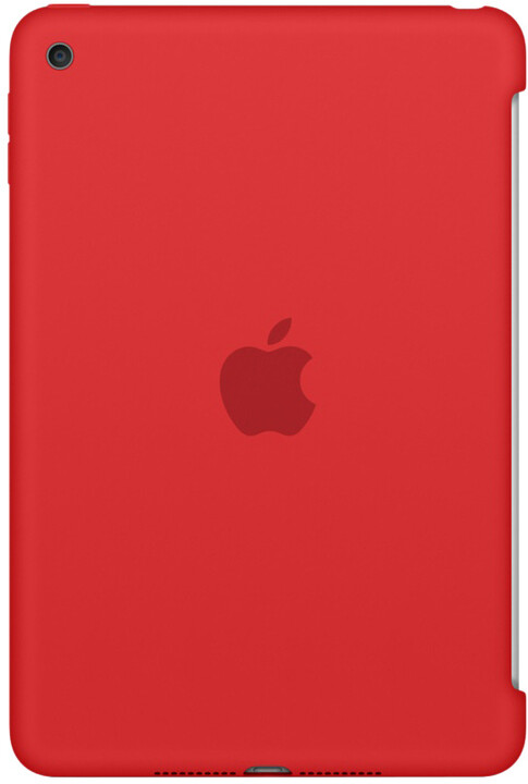 Apple iPad mini 4 Silicone Case, červená_1575634325