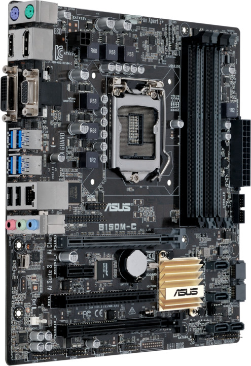 ASUS B150M-C/CSM - Intel B150, pro firmy_1273205741