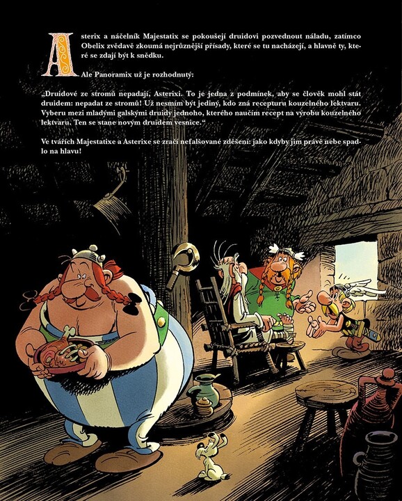 Kniha Asterix - Tajemství kouzelného lektvaru