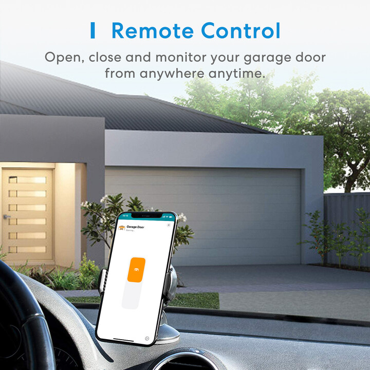 Meross Smart Wi-Fi Ovládání otevírání garážových vrat-podpora až 3 garážových vrat_598542309