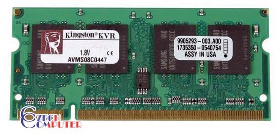 Kingston SODIMM 256MB DDR II 400MHz_1230941663