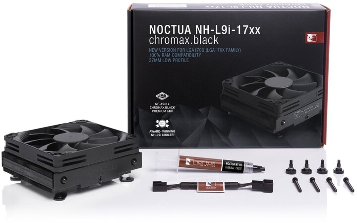 Noctua NH-L9i-17xx chromax black, low profile_399884540