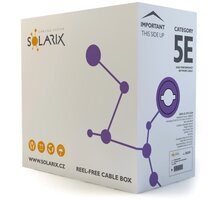 Solarix instalační kabel CAT5E UTP LSOH Dca s1 d2 a1 100m/box Poukaz 200 Kč na nákup na Mall.cz