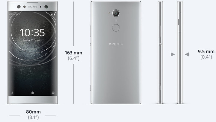 Sony Xperia XA2 Ultra Dual, Dual SIM, 4GB/32GB, Silver_1115666831