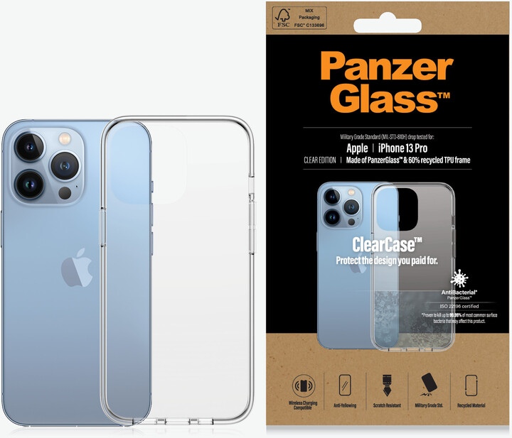PanzerGlass ochranný kryt ClearCase pro Apple iPhone 13 Pro_128146816