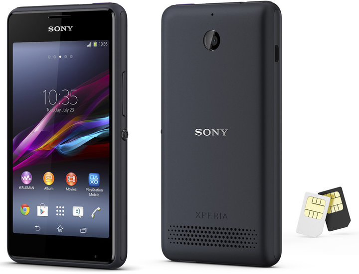 Sony Xperia E1 Dual, černá (black)_1304750245