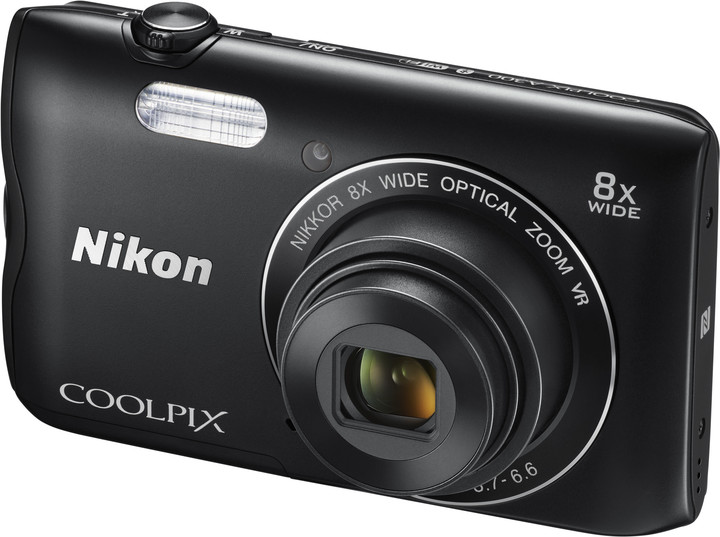 Nikon Coolpix A300, černá_2104523651