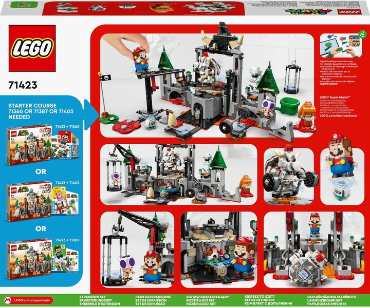 LEGO® Super Mario™ 71423 Boj ve Dry Bowserově hradu – rozšiřující set_1291263756