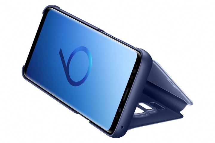 Samsung flipové pouzdro Clear View se stojánkem pro Samsung Galaxy S9, modré_466126917