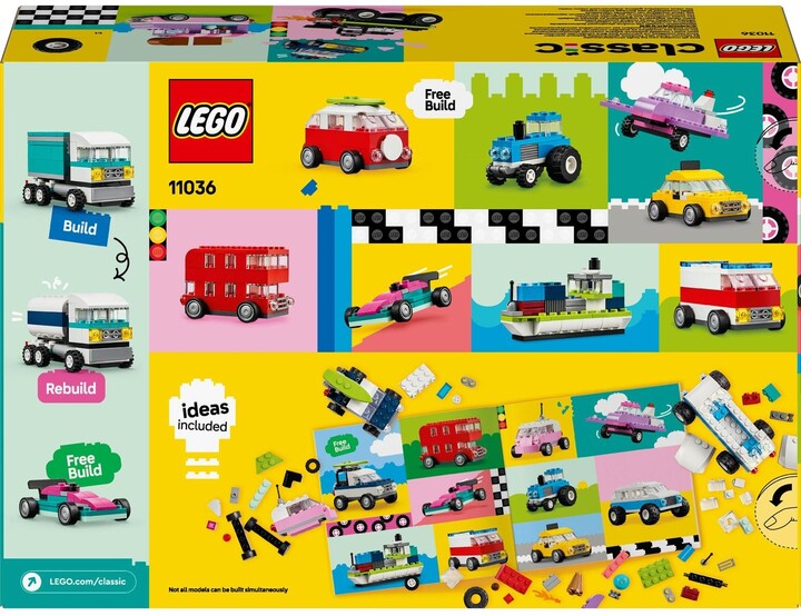 LEGO® Classic 11036 Tvořivá vozidla_749711292