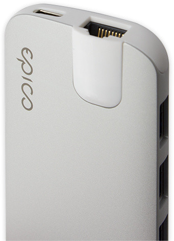 EPICO USB Type-C HUB with Ethernet - silver_769148037
