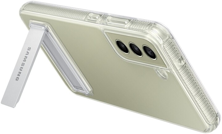 Samsung průhledný zadní kryt pro Galaxy S21 FE, transparentní_591891287