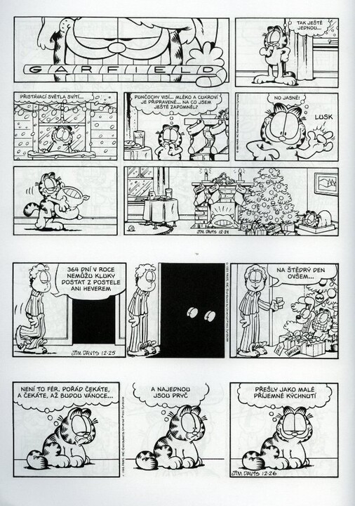 Komiks Garfield čím větší, tím lepší, 29.díl
