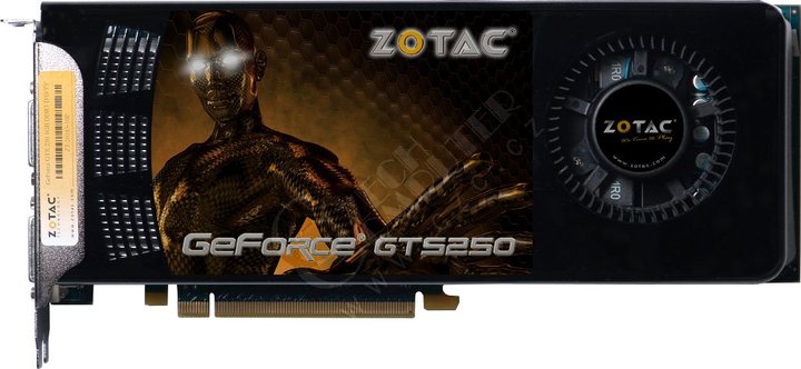 Zotac GeForce GTS 250 (ZT-20103-10P) 1GB, PCI-E_905801432