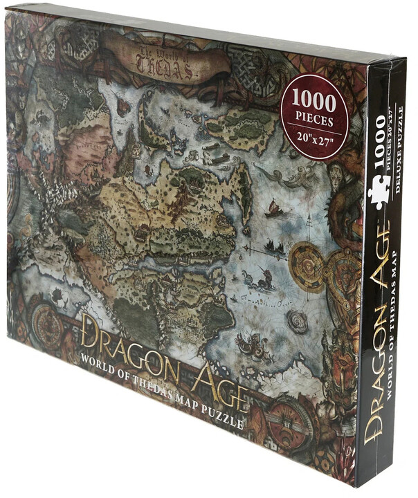 Puzzle Dragon Age - World of Thedas Map, 1000 dílků_1532487812