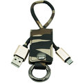 MIZOO USB/ microUSB klíčenka K2-10, kamufláž