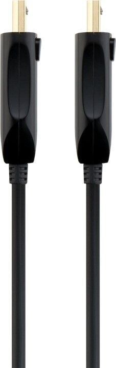 PremiumCord Optický DisplayPort 1.4 propojovací kabel M/M, zlacené konektory, 10m_410640944