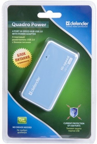 Defender Quadro Power, USB Hub_707768244