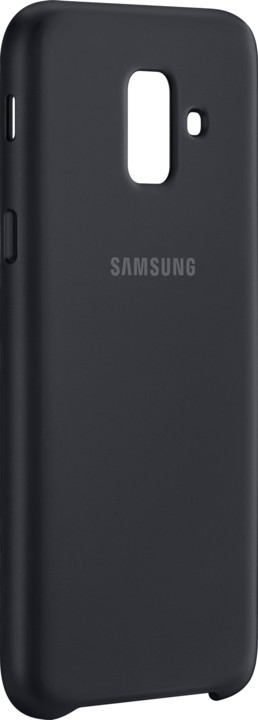 Samsung A6 dvouvrstvý ochranný zadní kryt, černá_654358154