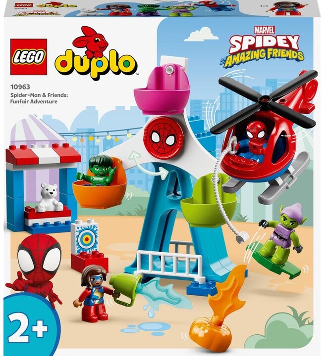 LEGO® DUPLO® Marvel Super Heroes 10963 Spider-Man a přátelé: Dobrodružství na pouti_1032303250