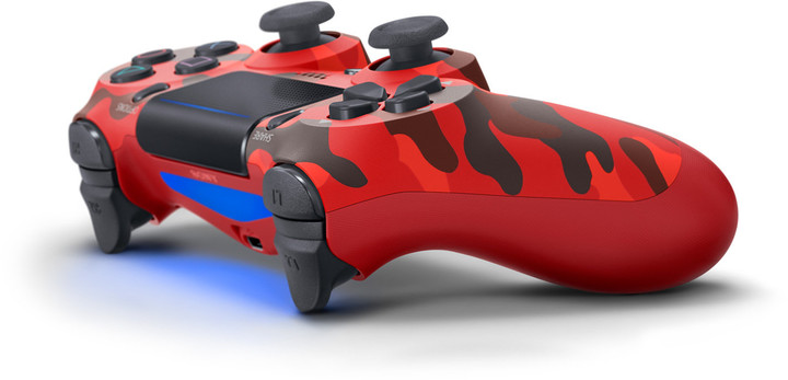 Sony PS4 DualShock 4 v2, red camouflage_1617202773
