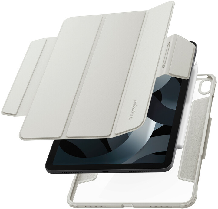 Spigen ochranný kryt AirSkin pro Apple iPad Air 10.9&quot; (2022/2020), šedá_1461561655