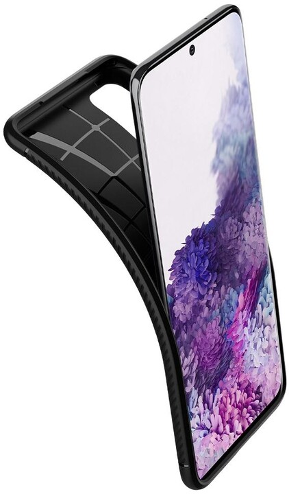 Spigen ochranný kryt Rugged Armor pro Samsung Galaxy S20, černá_1377317571