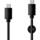 FIXED dlouhý datový a nabíjecí USB-C kabel s konektorem USB-C, USB 2.0, 2 metry, 15W, černá