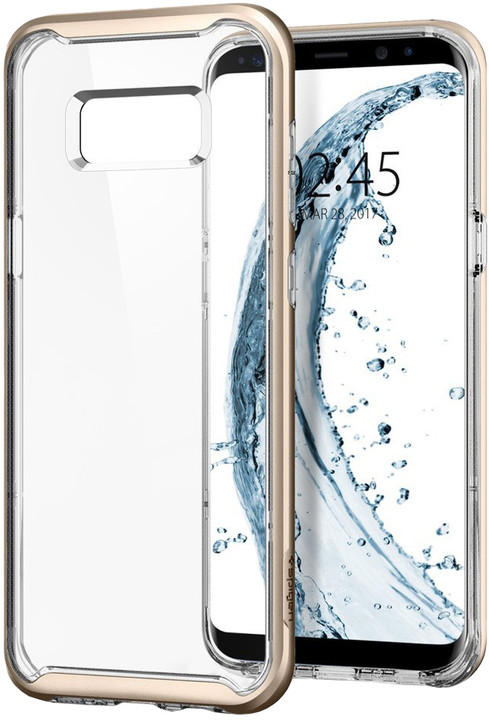 Spigen Neo Hybrid Crystal pro Samsung Galaxy S8, gold maple_1464041471
