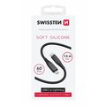 SWISSTEN datový kabel soft silicone USB-C - Lightning, 60W, 1.5m, černá_1338864702