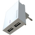 SWISSTEN síťový adaptér SMART IC, CE 2x USB 3 A Power + datový kabel USB/Type C 1,2m, bílá_271867171