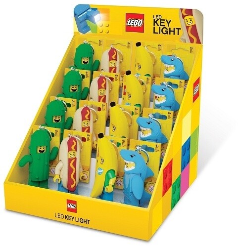 Klíčenka LEGO Iconic Hot Dog, svítící figurka_1598237527