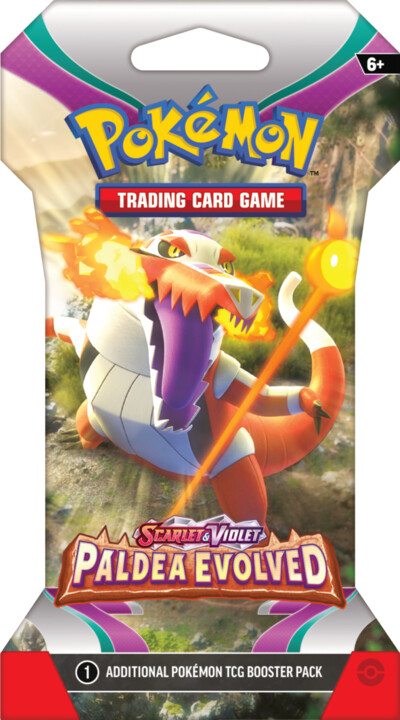 Karetní hra Pokémon TCG: Scarlet &amp; Violet Paldea Evolved Blister Booster_946570480