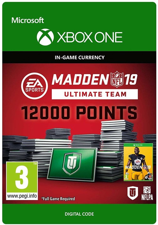 Madden NFL 19 - 12000 MUT Points (Xbox ONE) - elektronicky_1989109728