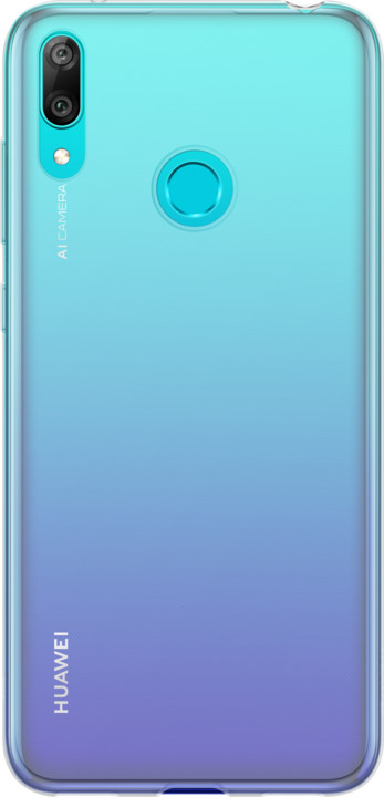 Huawei Original Protective silikonové pouzdro pro Y7 2019, transparentní_738795925