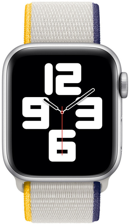 Apple řemínek pro Watch Series, provlékací, sportovní, 40mm, bílá_890896362