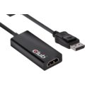 Club3D DisplayPort 1.2 na HDMI 2.0, podpora 4K/60Hz, aktivní adaptér, 15cm_1696251273