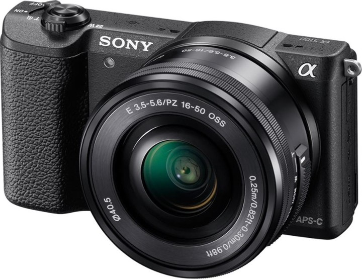 Sony Alpha 5100 + 16-50mm, černá_1055961022