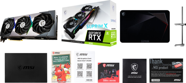 MSI GeForce RTX 3090 SUPRIM X 24G, 24GB GDDR6X_1645995712
