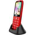 Evolveo EasyPhone XO s nabíjecím stojánkem, červená_1733265982