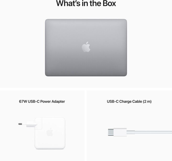 Apple MacBook Pro 13 (Touch Bar), M2 8-core, 8GB, 256GB, 10-core GPU, vesmírně šedá (M2, 2022)_1029722161