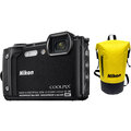 Nikon Coolpix W300, černá - Holiday kit