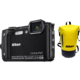 Nikon Coolpix W300, černá - Holiday kit