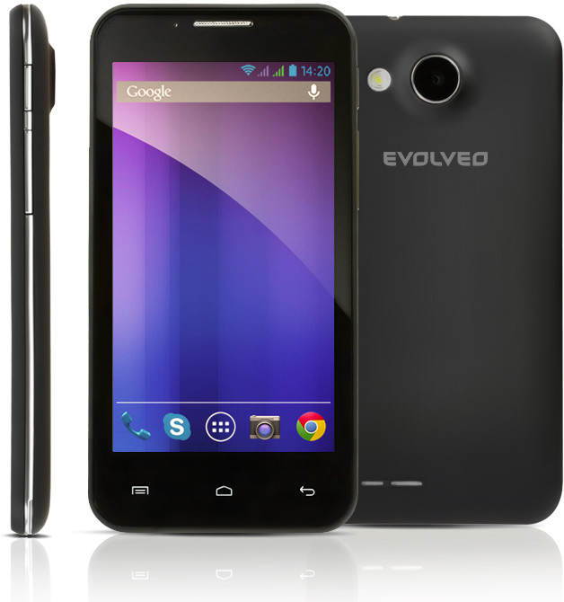Evolveo XtraPhone 4.5 Q4, černý_612837858