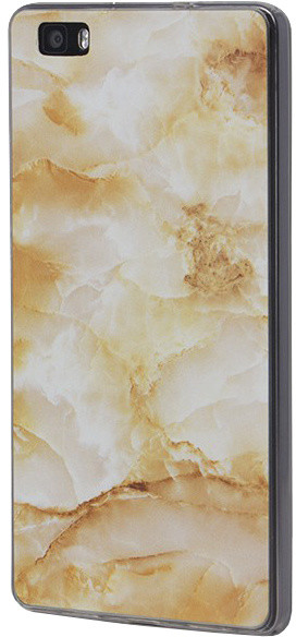 EPICO pružný plastový kryt pro Huawei P8 Lite MARBLE - gold_504549837