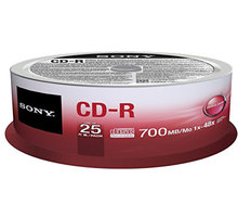 Sony CDR 48x 700MB Spindle, 25ks_296974402