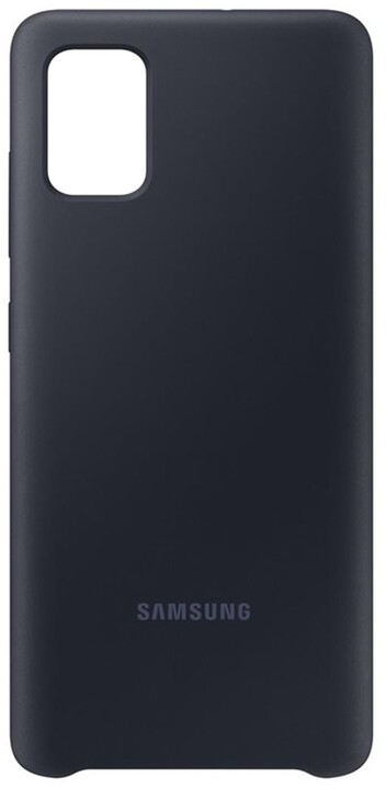Samsung silikonový zadní kryt pro Samsung Galaxy A51, černá_255070153