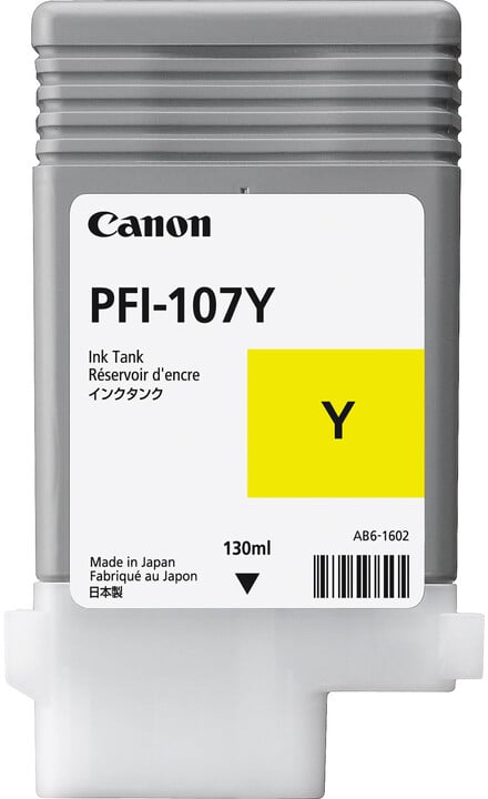 Canon PFI-107Y, yellow