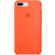 Apple silikonový kryt na iPhone 8 Plus / 7 Plus, oranžová